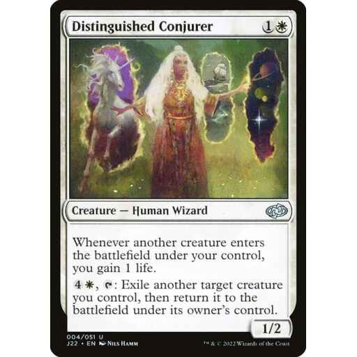 Jumpstart 2022 - 4 - Distinguished Conjurer - Uncommon - W - Non-foil