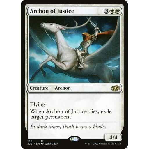 Jumpstart 2022 - 150 - Archon of Justice - Rare - W - Non-foil