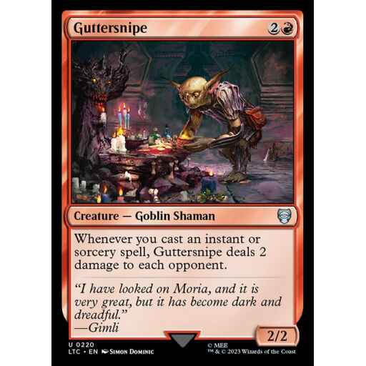 Tales of Middle-earth Commander - 220 - Guttersnipe - Uncommon - R - Non-foil