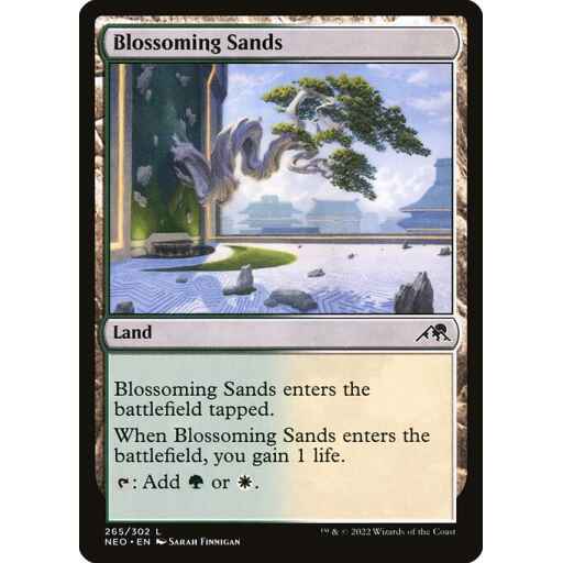 Kamigawa: Neon Dynasty - 265 - Blossoming Sands - Common - C - Non-foil