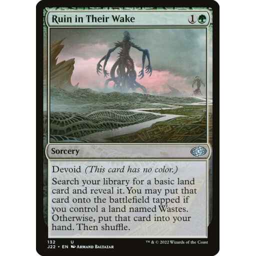 Jumpstart 2022 - 132 - Ruin in Their Wake - Uncommon - C - Non-foil