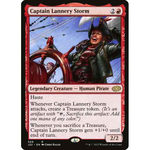 Jumpstart 2022 - 509 - Captain Lannery Storm - Rare - R - Non-foil