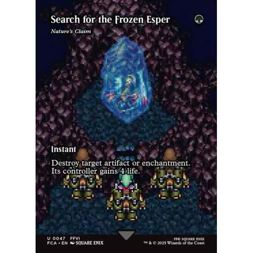 Final Fantasy: Through the Ages - 47 - Nature's Claim - Uncommon - G - Non-foil