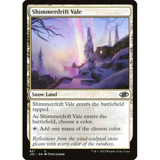 Jumpstart 2022 - 821 - Shimmerdrift Vale - Common - C - Non-foil