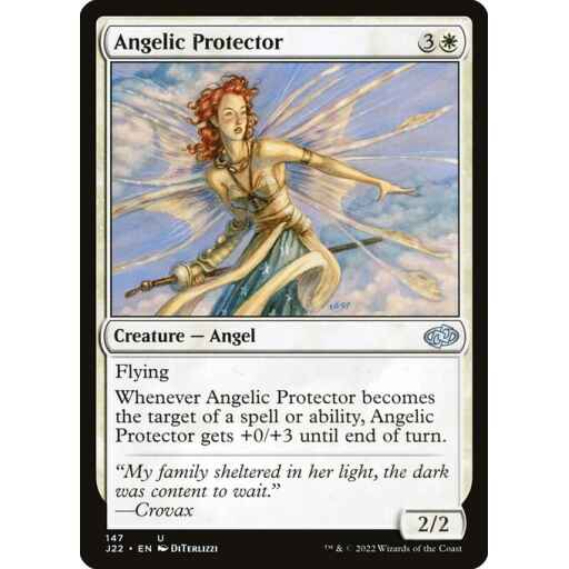 Jumpstart 2022 - 147 - Angelic Protector - Uncommon - W - Non-foil