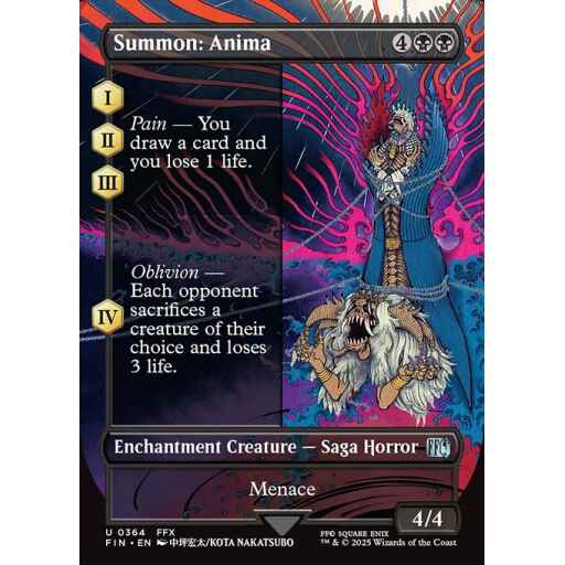 Final Fantasy - 364 - Summon: Anima - Uncommon - B - Non-foil