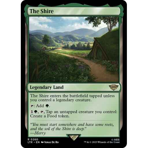The Lord of the Rings: Tales of Middle-earth - 260 - The Shire - Rare - C - Non-foil