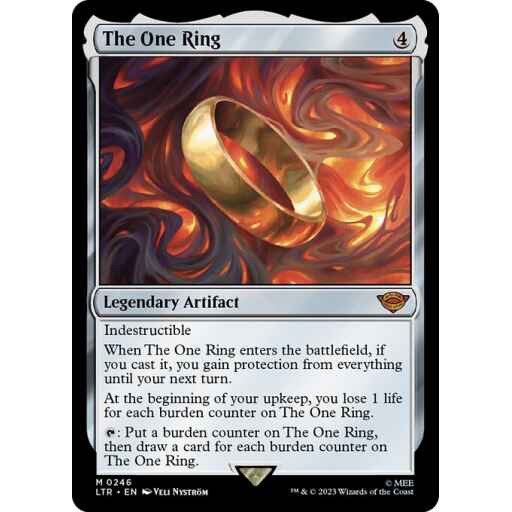 The Lord of the Rings: Tales of Middle-earth - 246 - The One Ring - Mythic - C - Foil