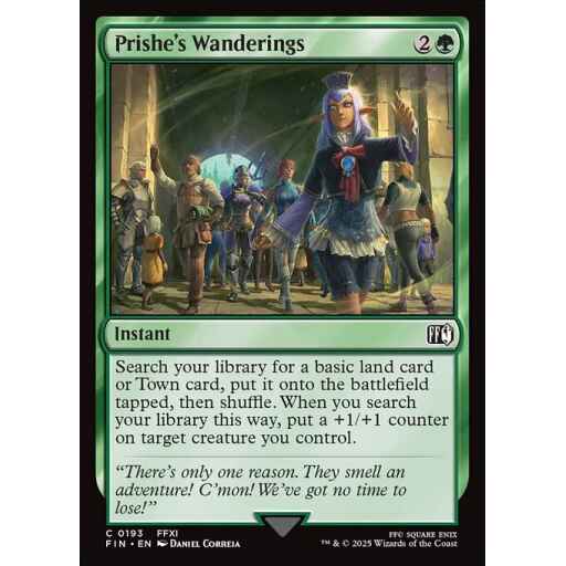 Final Fantasy - 193 - Prishe's Wanderings - Common - G - Foil