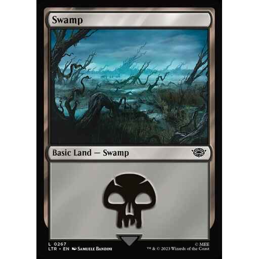 The Lord of the Rings: Tales of Middle-earth - 267 - Swamp - Common - C - Non-foil