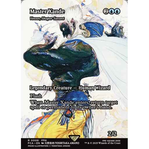 Final Fantasy: Through the Ages - 6 - Venser, Shaper Savant - Rare - U - Non-foil