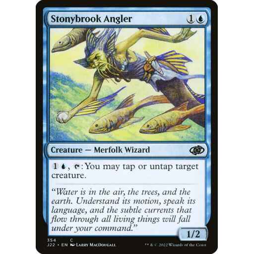 Jumpstart 2022 - 354 - Stonybrook Angler - Common - U - Non-foil