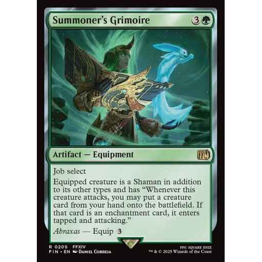 Final Fantasy - 205 - Summoner's Grimoire - Rare - G - Foil