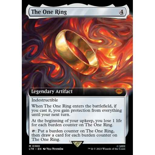 The Lord of the Rings: Tales of Middle-earth - 380 - The One Ring - Mythic - C - Non-foil