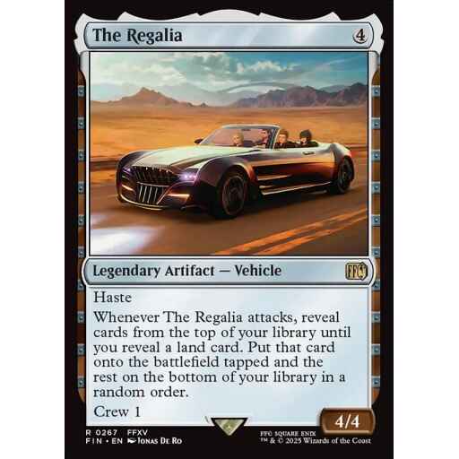 Final Fantasy - 267 - The Regalia - Rare - C - Non-foil