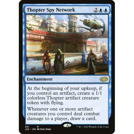 Jumpstart 2022 - 361 - Thopter Spy Network - Rare - U - Non-foil