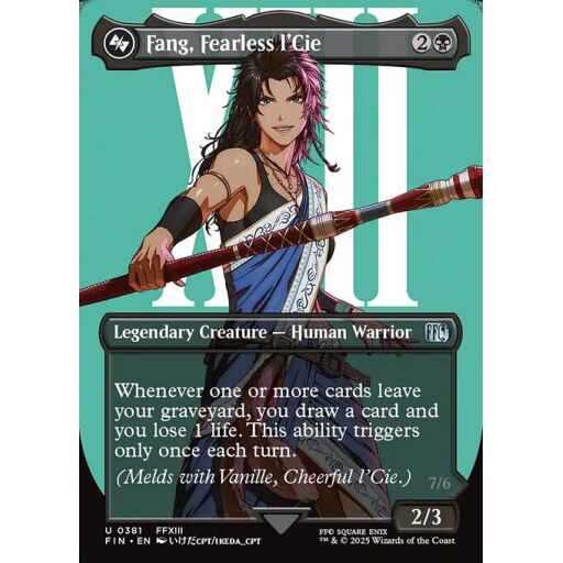 Final Fantasy - 381 - Fang, Fearless l'Cie - Uncommon - B - Non-foil