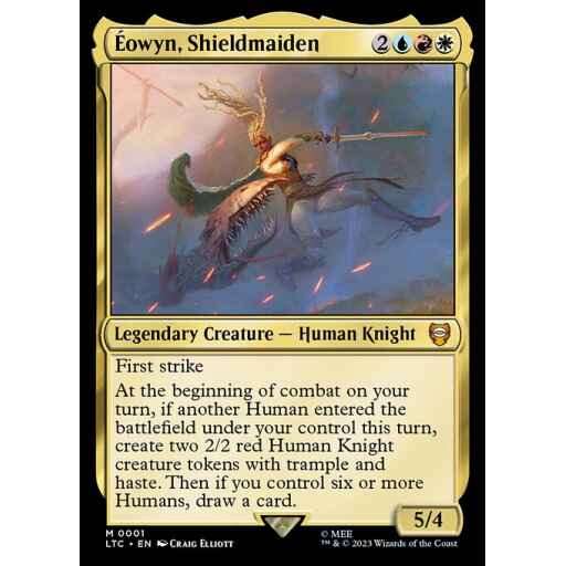 Tales of Middle-earth Commander - 1 - Éowyn, Shieldmaiden - Mythic - Multi - Non-foil