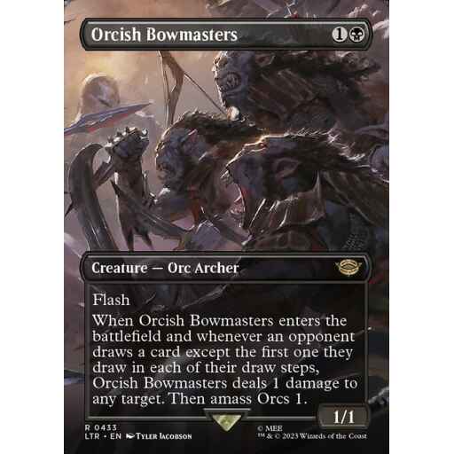 The Lord of the Rings: Tales of Middle-earth - 433 - Orcish Bowmasters - Rare - B - Non-foil
