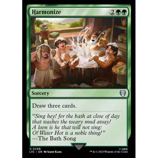 Tales of Middle-earth Commander - 248 - Harmonize - Uncommon - G - Non-foil