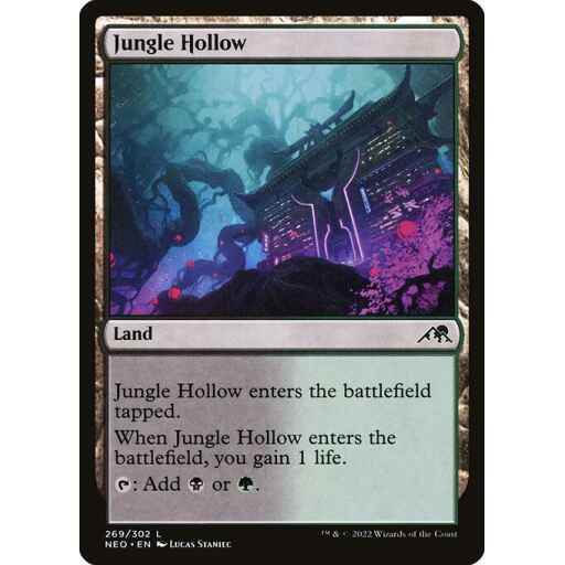 Kamigawa: Neon Dynasty - 269 - Jungle Hollow - Common - C - Non-foil