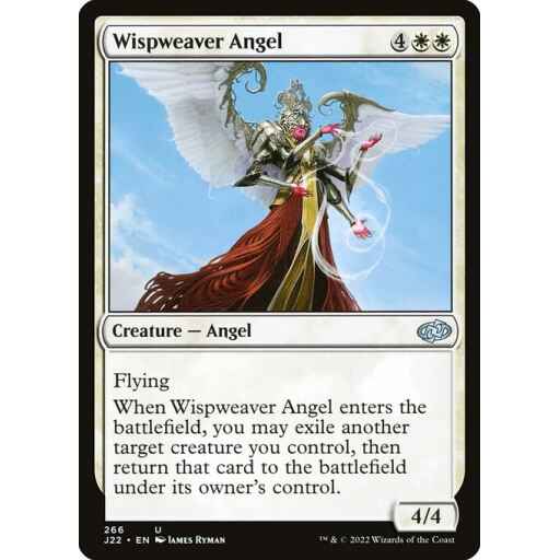 Jumpstart 2022 - 266 - Wispweaver Angel - Uncommon - W - Non-foil