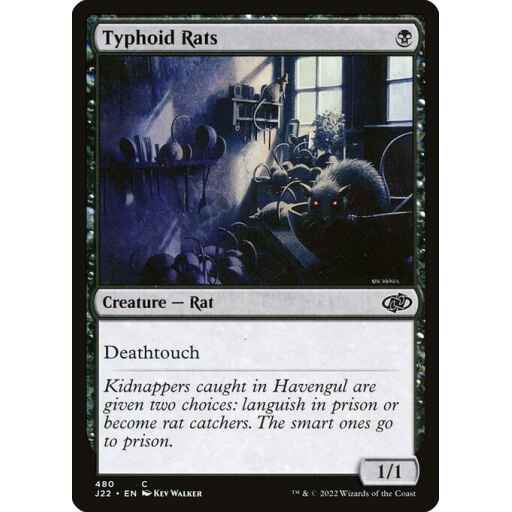 Jumpstart 2022 - 480 - Typhoid Rats - Common - B - Non-foil