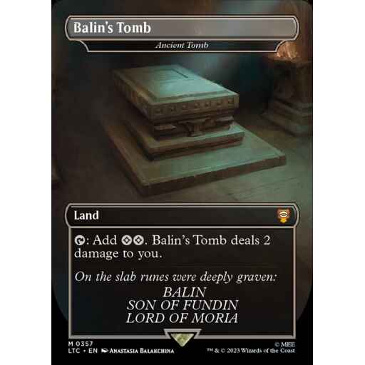 Tales of Middle-earth Commander - 357 - Ancient Tomb - Mythic - C - Non-foil
