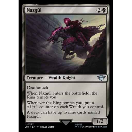 The Lord of the Rings: Tales of Middle-earth - 337 - Nazgûl - Uncommon - B - Foil