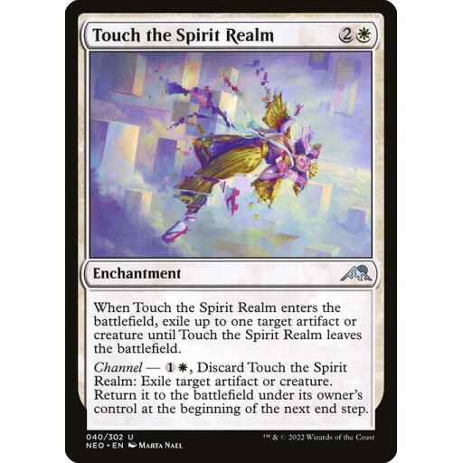 Kamigawa: Neon Dynasty - 40 - Touch the Spirit Realm - Uncommon - W - Non-foil
