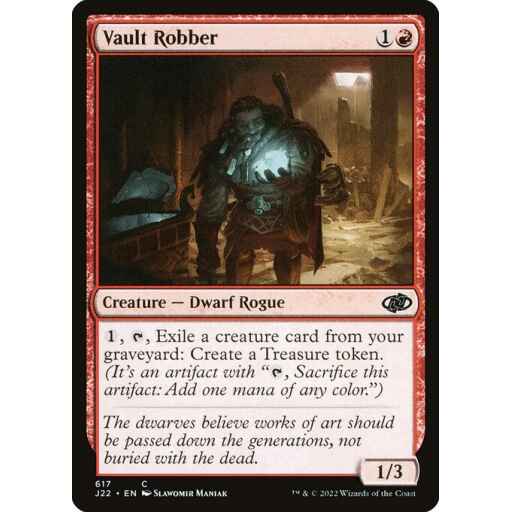 Jumpstart 2022 - 617 - Vault Robber - Common - R - Non-foil