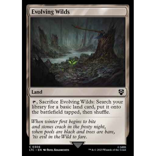 Tales of Middle-earth Commander - 306 - Evolving Wilds - Common - C - Non-foil