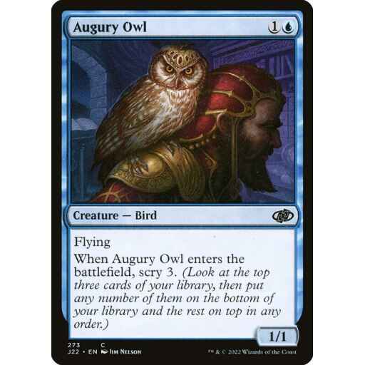 Jumpstart 2022 - 273 - Augury Owl - Common - U - Non-foil