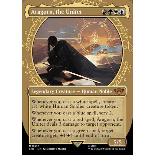 The Lord of the Rings: Tales of Middle-earth - 317 - Aragorn, the Uniter - Mythic - Multi - Non-foil