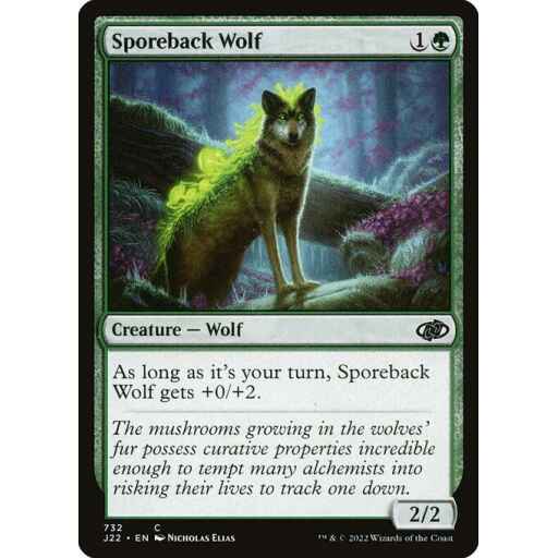 Jumpstart 2022 - 732 - Sporeback Wolf - Common - G - Non-foil