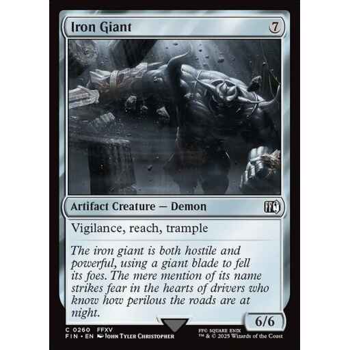 Final Fantasy - 260 - Iron Giant - Common - C - Non-foil