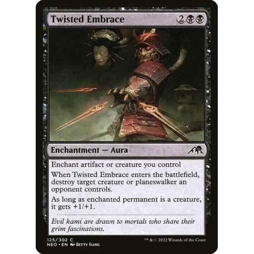 Kamigawa: Neon Dynasty - 125 - Twisted Embrace - Common - B - Non-foil