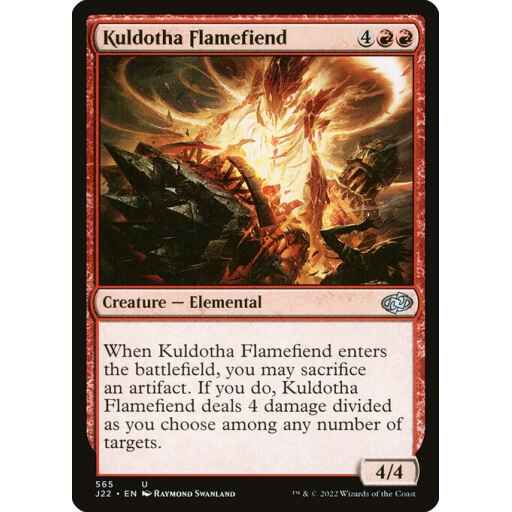 Jumpstart 2022 - 565 - Kuldotha Flamefiend - Uncommon - R - Non-foil