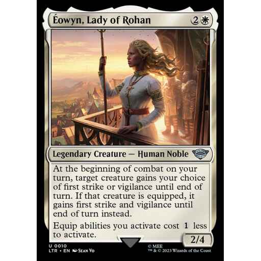 The Lord of the Rings: Tales of Middle-earth - 10 - Éowyn, Lady of Rohan - Uncommon - W - Non-foil