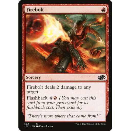Jumpstart 2022 - 532 - Firebolt - Common - R - Non-foil