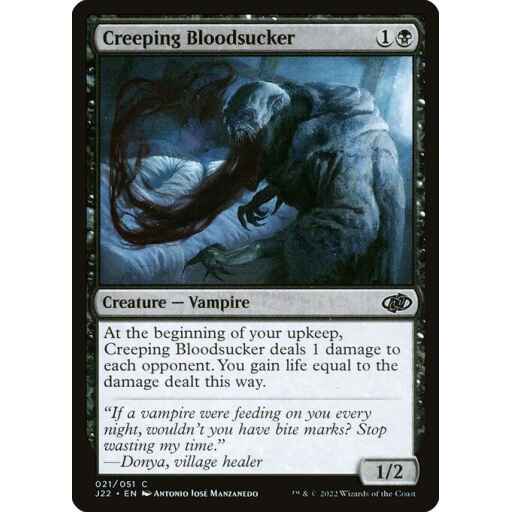 Jumpstart 2022 - 21 - Creeping Bloodsucker - Common - B - Non-foil
