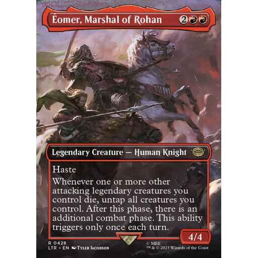The Lord of the Rings: Tales of Middle-earth - 428 - Éomer, Marshal of Rohan - Rare - R - Non-foil