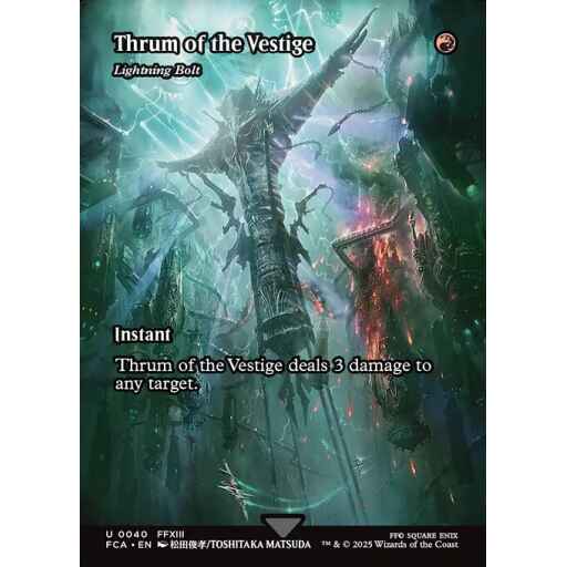 Final Fantasy: Through the Ages - 40 - Lightning Bolt - Uncommon - R - Non-foil