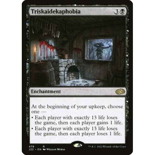 Jumpstart 2022 - 479 - Triskaidekaphobia - Rare - B - Non-foil