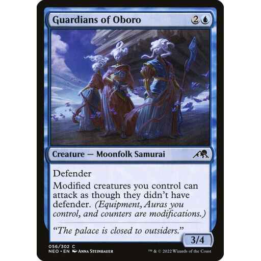 Kamigawa: Neon Dynasty - 56 - Guardians of Oboro - Common - U - Non-foil