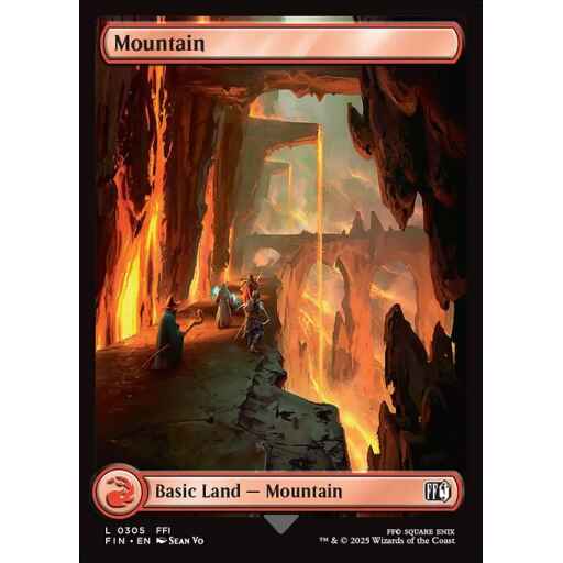Final Fantasy - 305 - Mountain - Common - C - Non-foil