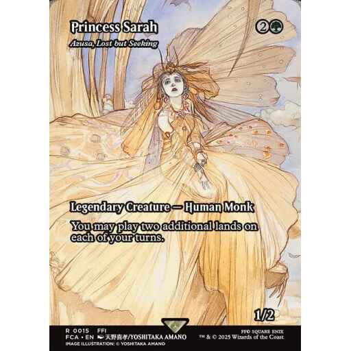 Final Fantasy: Through the Ages - 15 - Azusa, Lost but Seeking - Rare - G - Non-foil