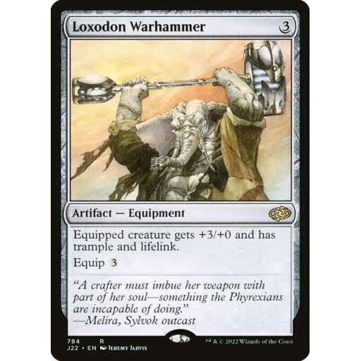 Jumpstart 2022 - 784 - Loxodon Warhammer - Rare - C - Non-foil