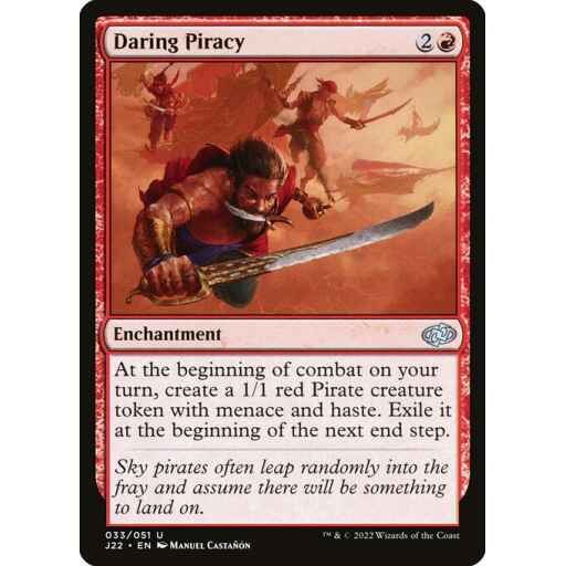 Jumpstart 2022 - 33 - Daring Piracy - Uncommon - R - Non-foil