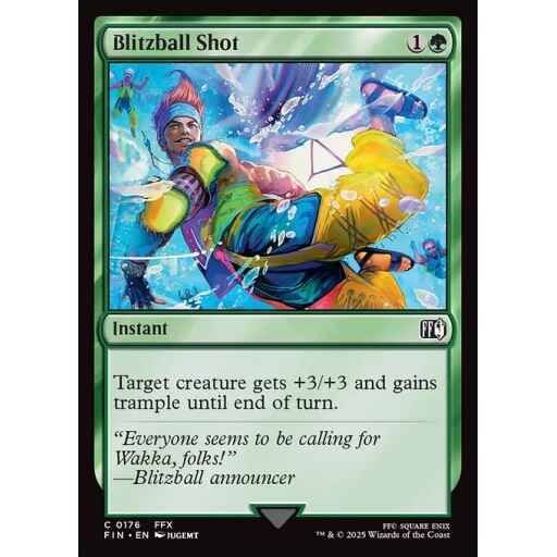 Final Fantasy - 176 - Blitzball Shot - Common - G - Non-foil